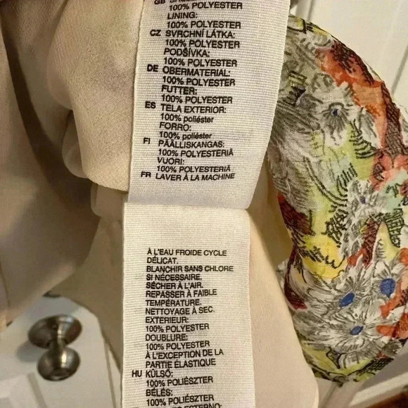 Paris Atelier & Other Stories Foral Bib Dress Size 2 - Picture 9 of 16